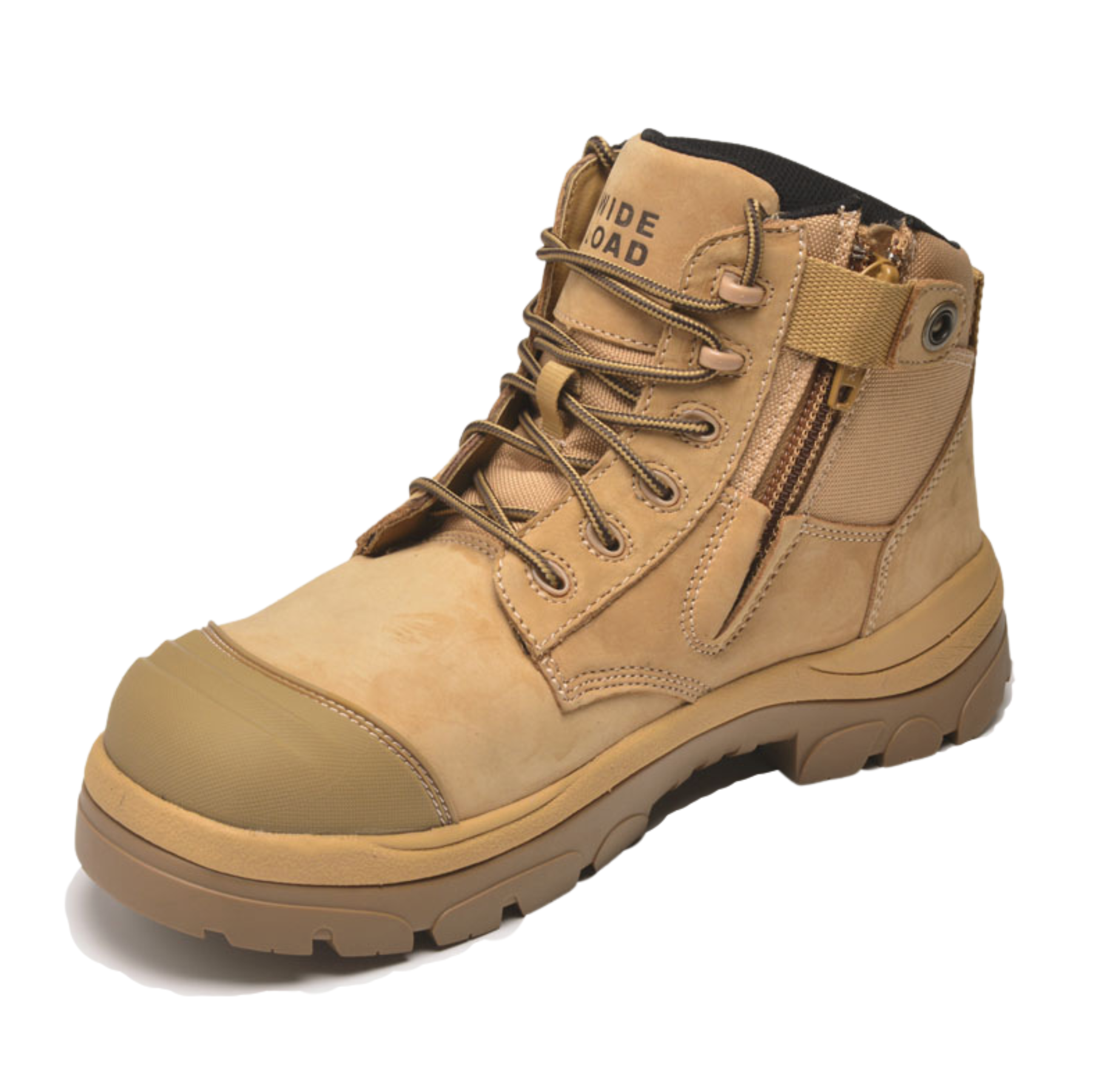690WZC 6inch Composite Toe Work Boot - Wheat – Wide Load Footwear