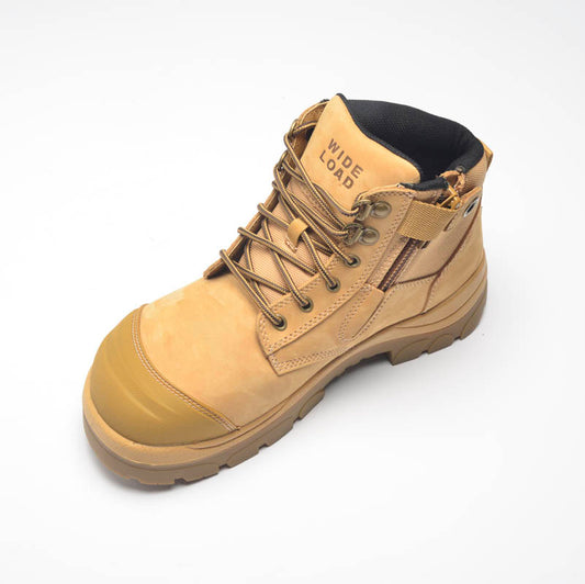 690WZ 6inch Steel Toe Work Boot - Wheat