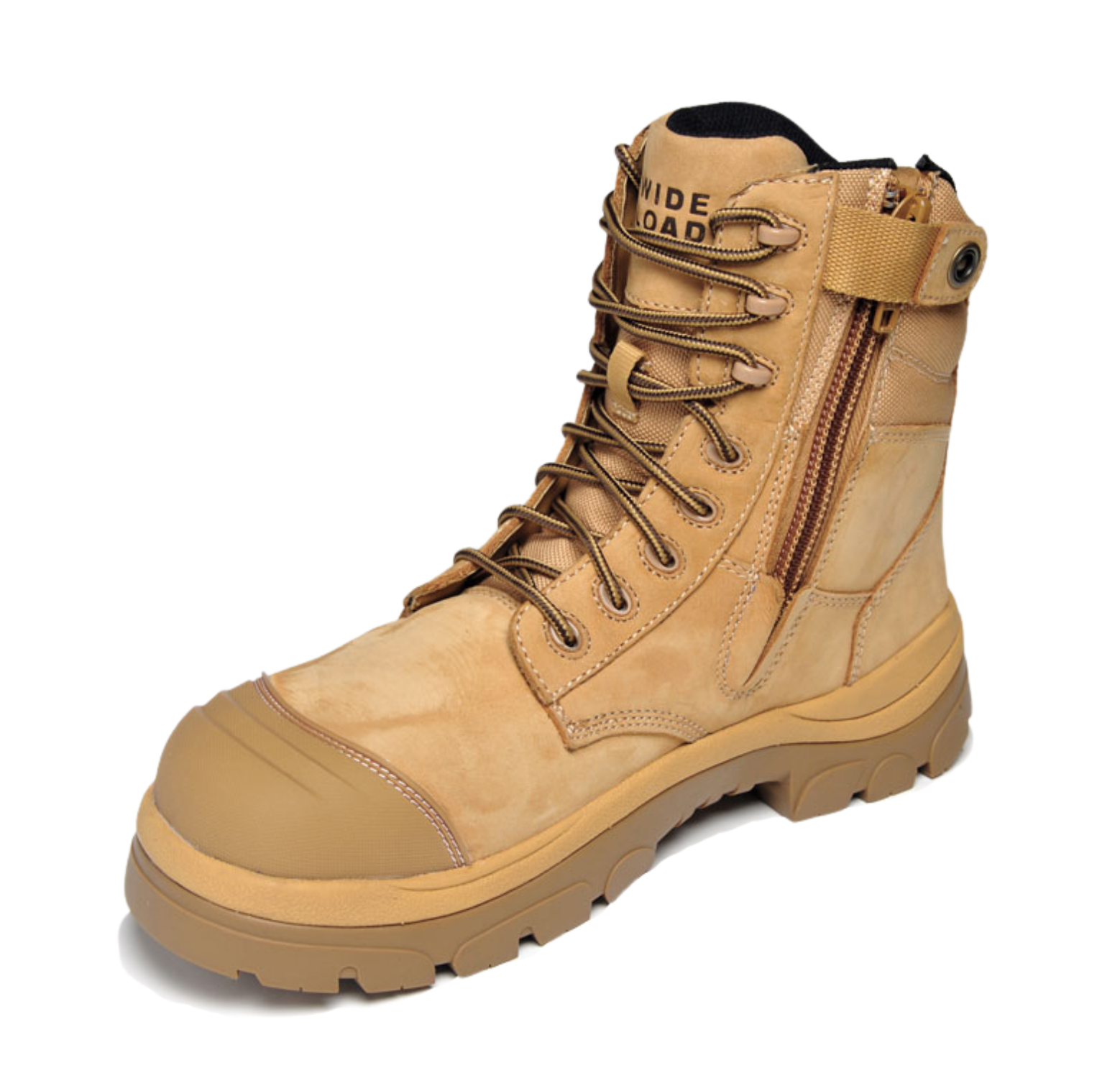 890WZC 8inch Composite Toe Work Boot - Wheat – Wide Load Footwear