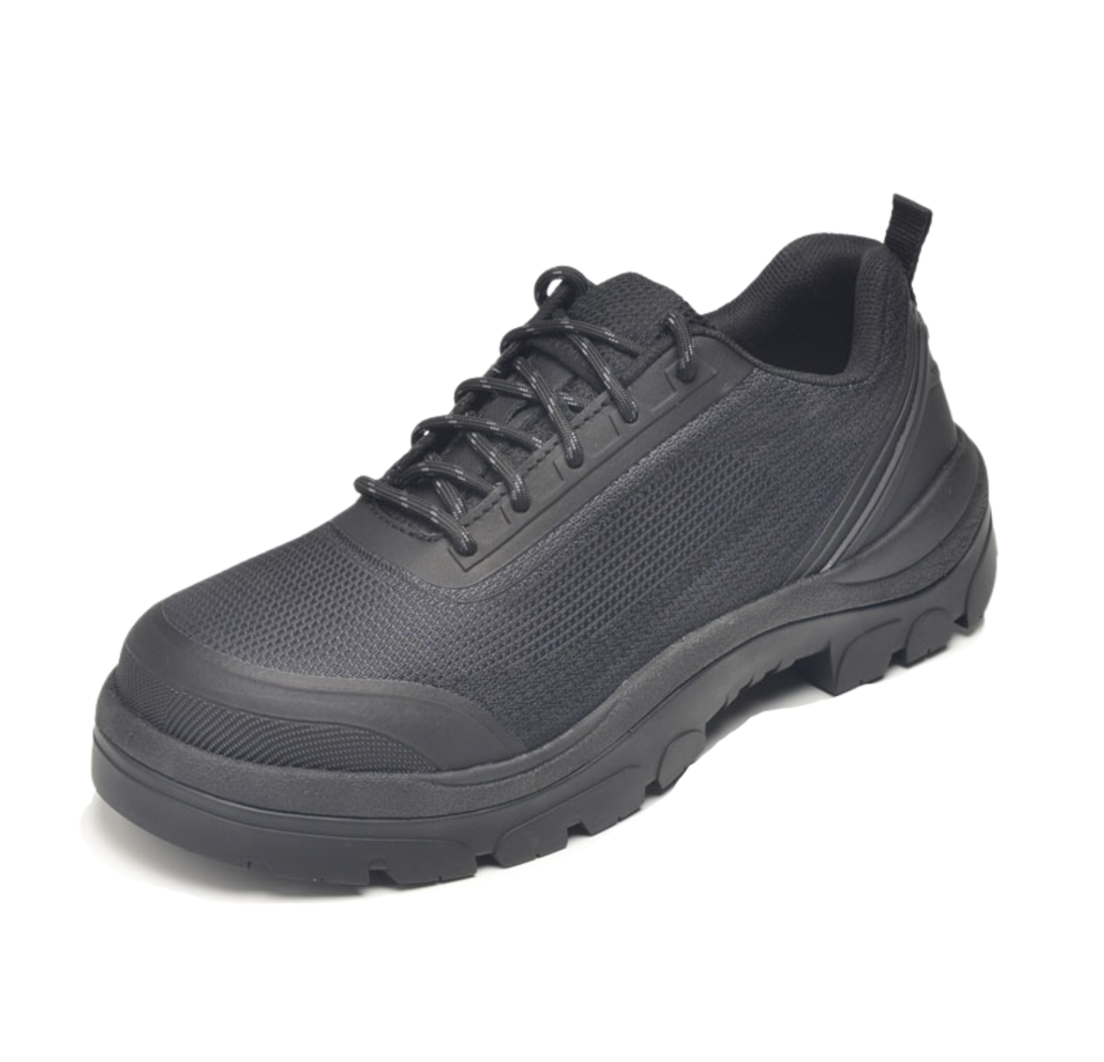 290BSC Low Ankle Composite Toe Shoe - Black – Wide Load Footwear