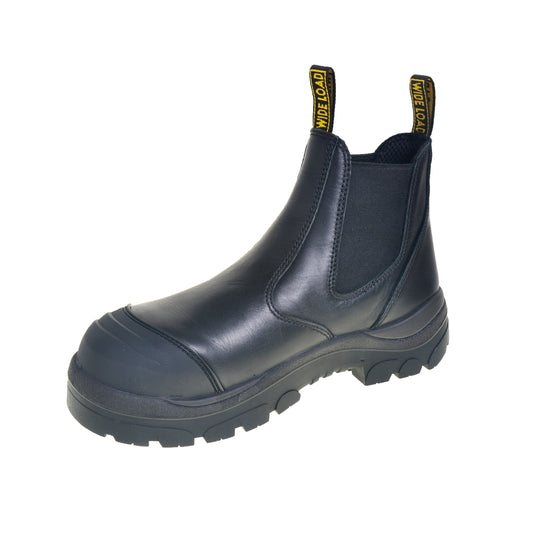 490BPO Steel Toe Pull On Boot - Black