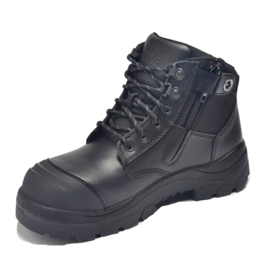 690BZN 6inch Soft Toe Work Boot - Black