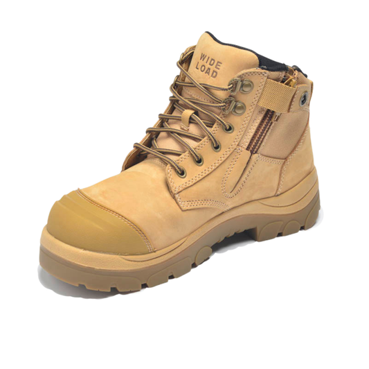690WZ 6inch Steel Toe Work Boot - Wheat