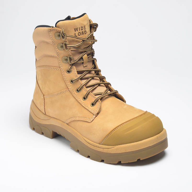 890WZ 8inch Steel Toe Work Boot - Wheat