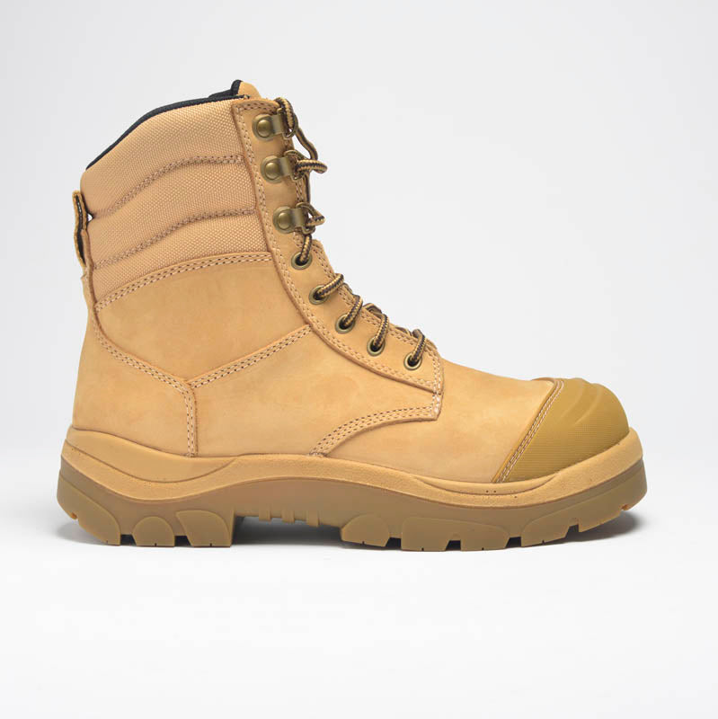 890WZ 8inch Steel Toe Work Boot - Wheat
