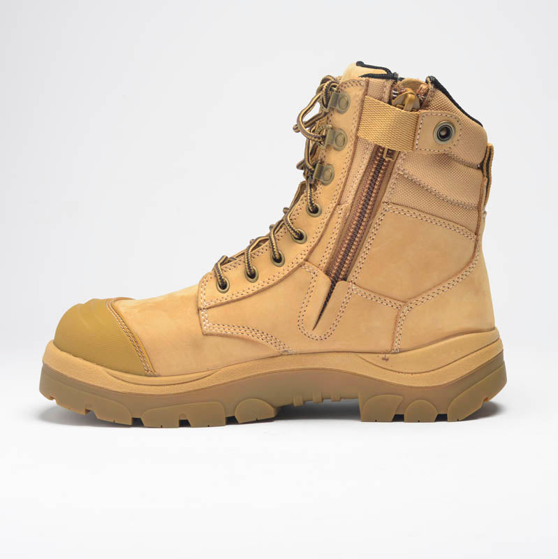 890WZ 8inch Steel Toe Work Boot - Wheat