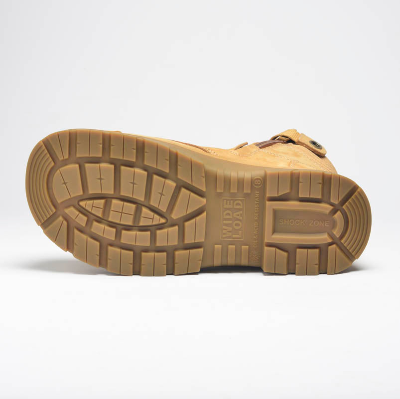 890WZ 8inch Steel Toe Work Boot - Wheat