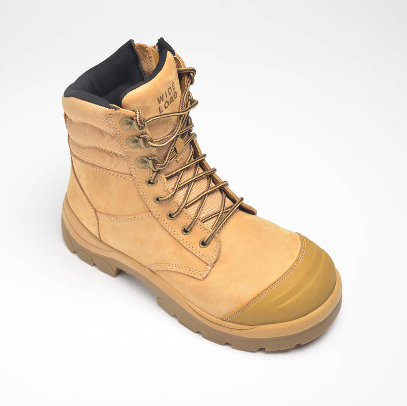 890WZ 8inch Steel Toe Work Boot - Wheat
