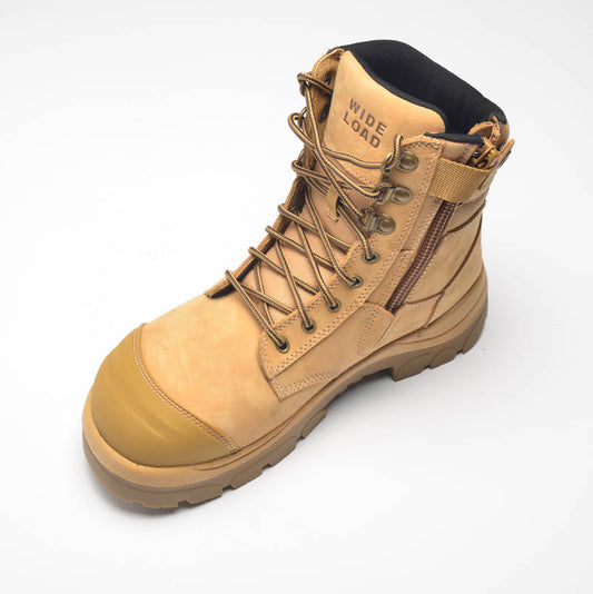 890WZ 8inch Steel Toe Work Boot - Wheat