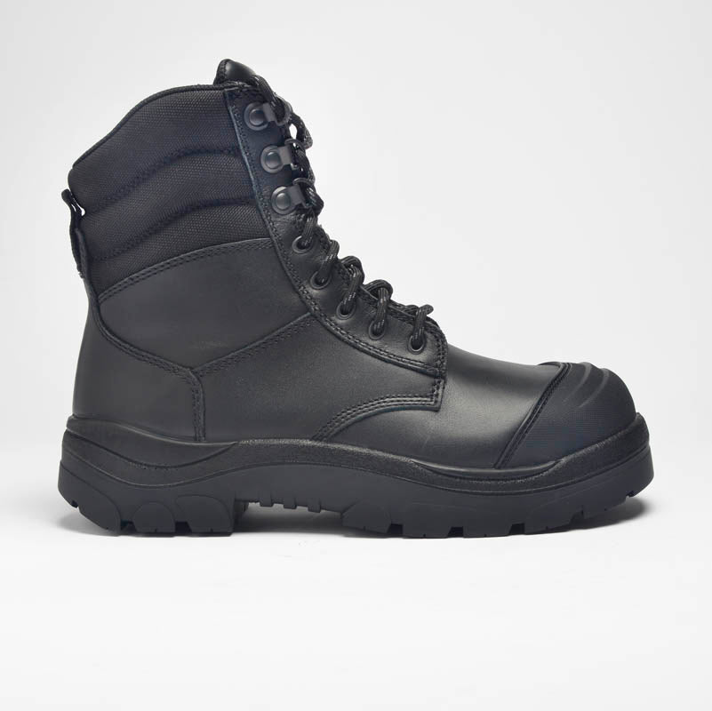 890BZ 8inch Steel Toe Work Boot - Black