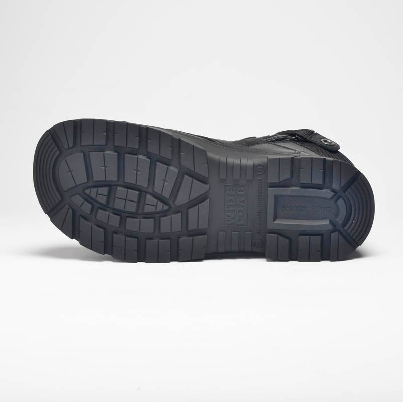 890BZ 8inch Steel Toe Work Boot - Black