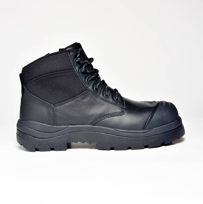 690BZC 6inch Composite Toe Work Boot - Black – Wide Load Footwear