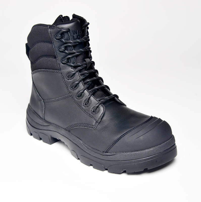 890BZC 8inch Composite Toe Work Boot - Black