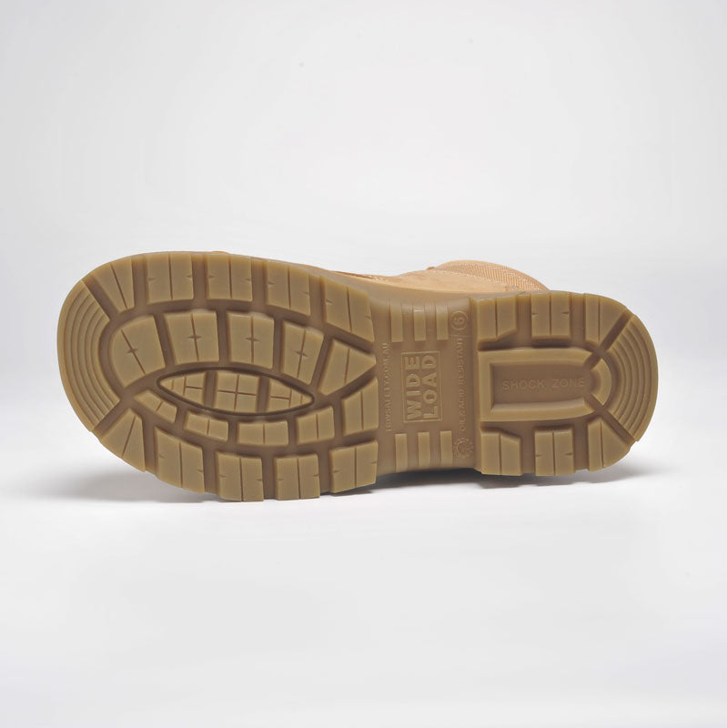 690WL 6inch Steel Toe Lace Up Work Boot - Wheat