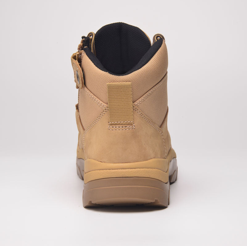 690WZC 6inch Composite Toe Work Boot - Wheat – Wide Load Footwear