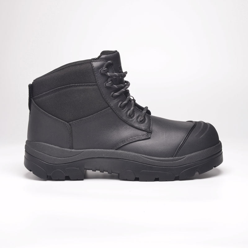 690BLWC 6inch Waterproof Composite Toe Work Boot - Black