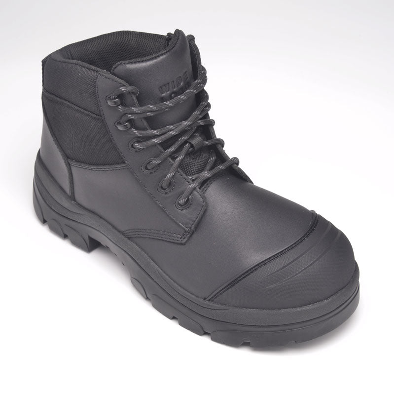 690BLWC 6inch Waterproof Composite Toe Work Boot - Black