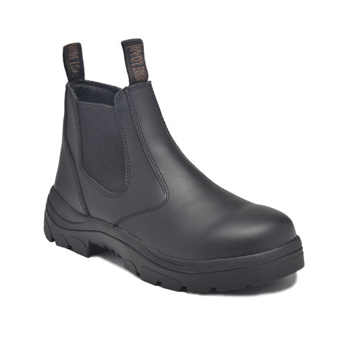 390BZN Zip Pull on Boots - Black