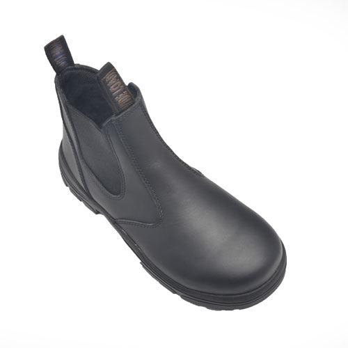 390BZN Zip Pull on Boots - Black