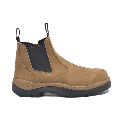 390TZN Zip Pull on Boots - Taupe