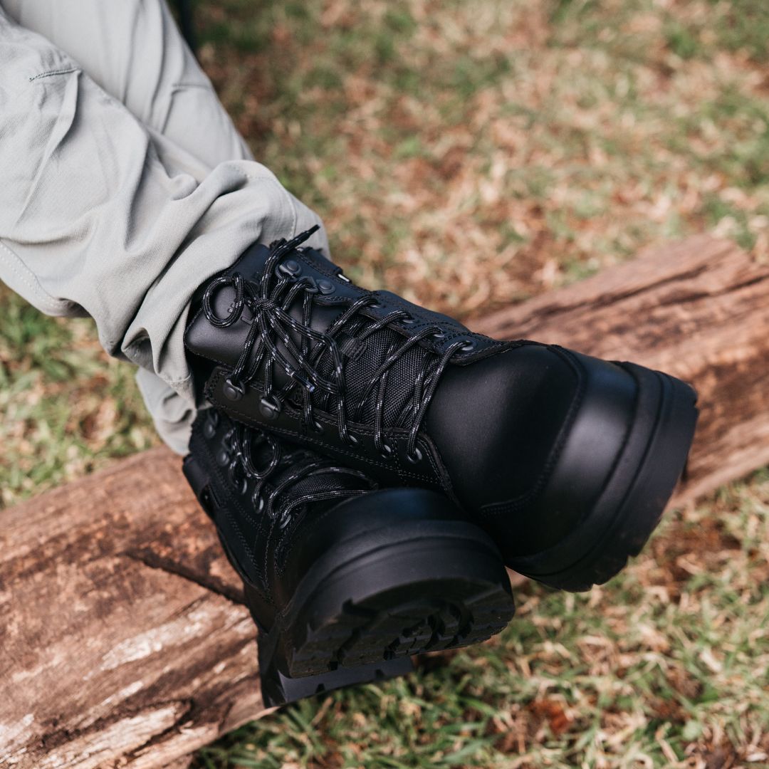 590BZN 6 Inch Boots - Black