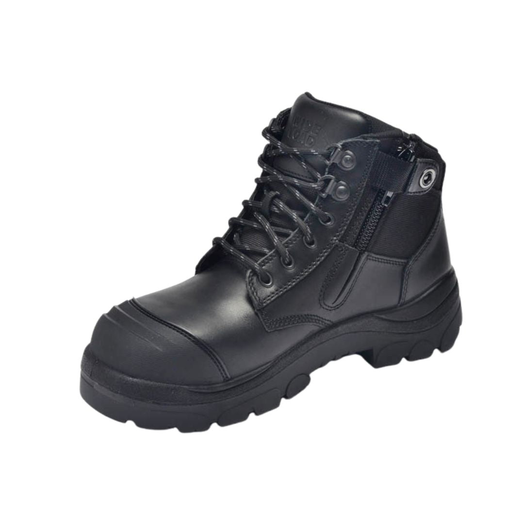 690BZN 6inch Soft Toe Work Boot - Black