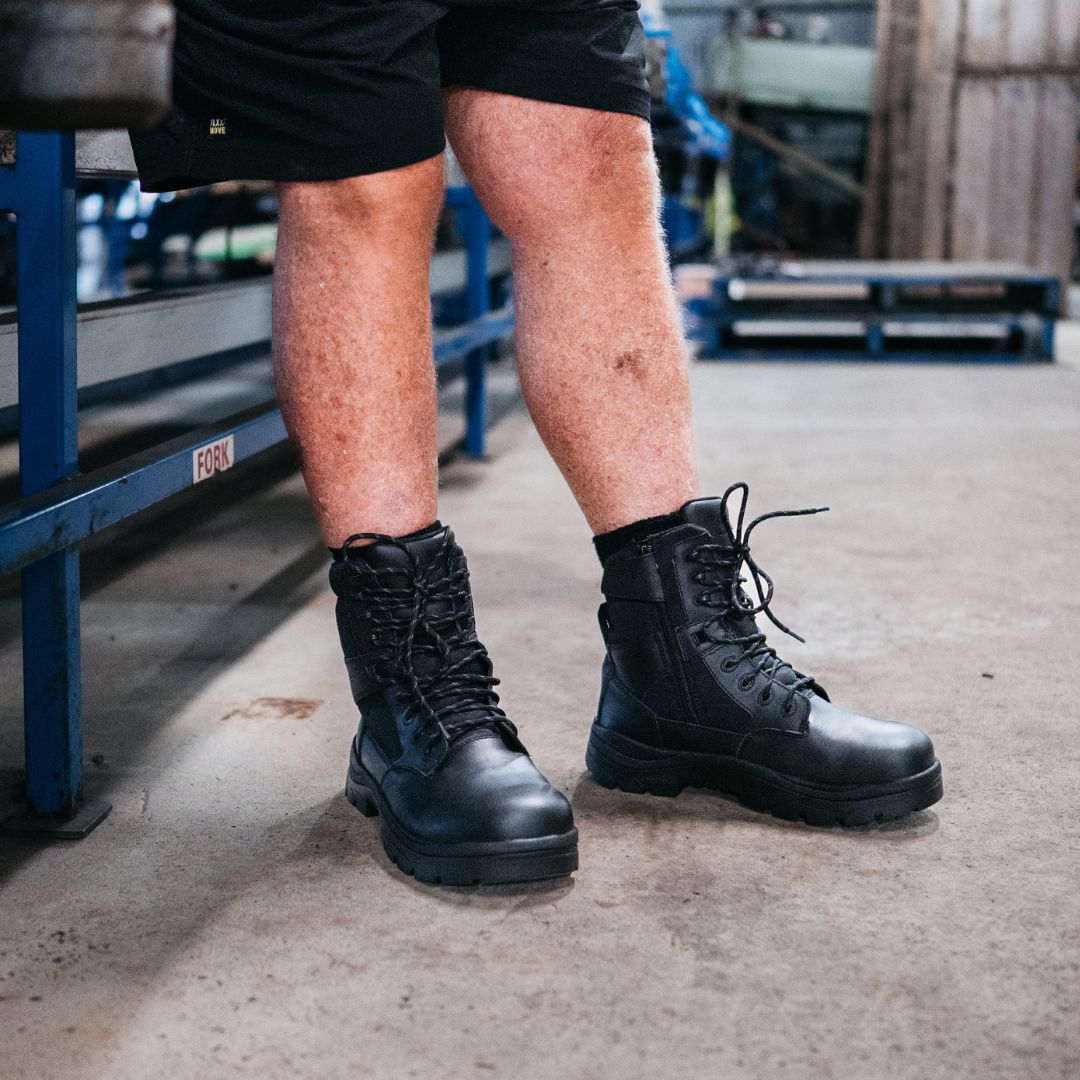 790BZN Tactical, Security & Hiking Boot - Black