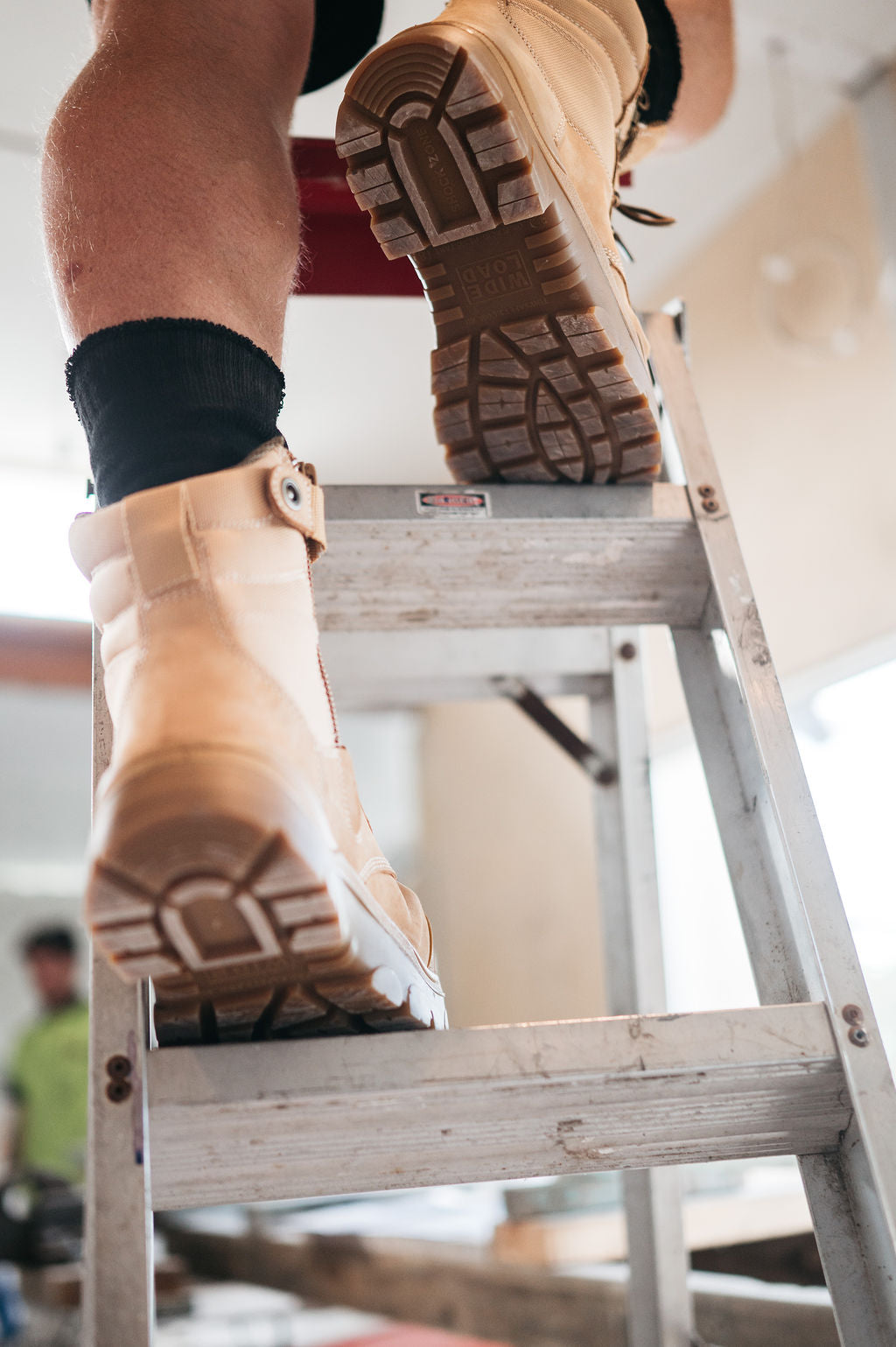 890WZC 8inch Composite Toe Work Boot - Wheat – Wide Load Footwear