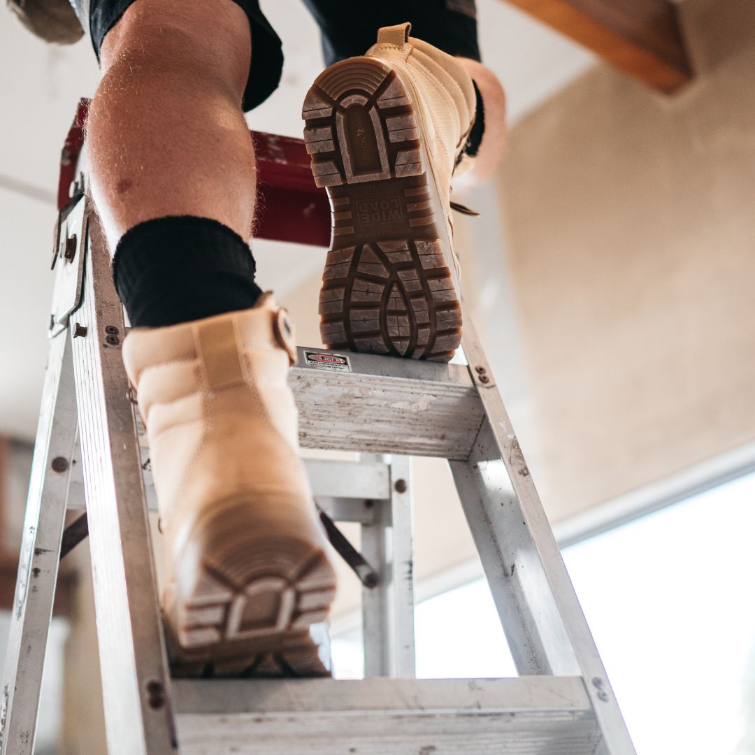 690WZC 6inch Composite Toe Work Boot - Wheat – Wide Load Footwear