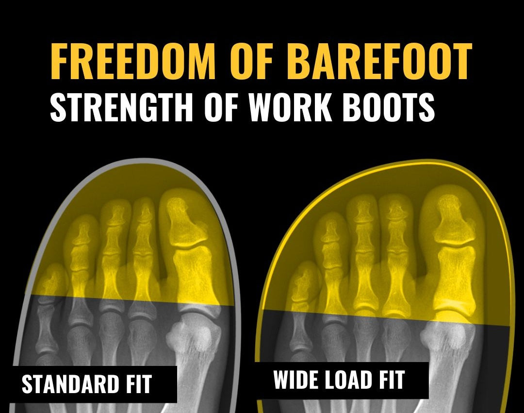 690SZC 6inch Composite Toe Work Boot - Stone – Wide Load Footwear