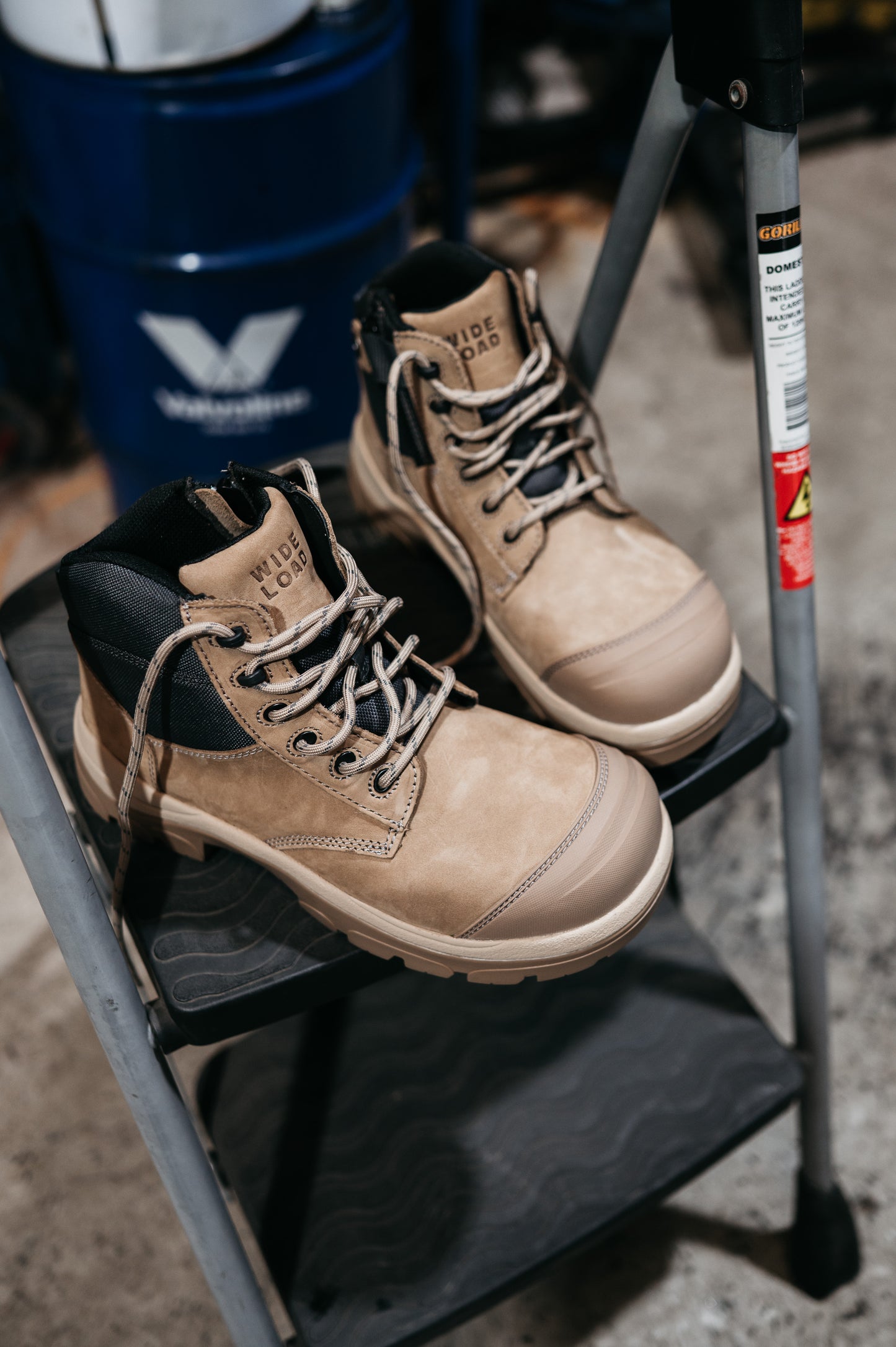 690SZC 6inch Composite Toe Work Boot - Stone