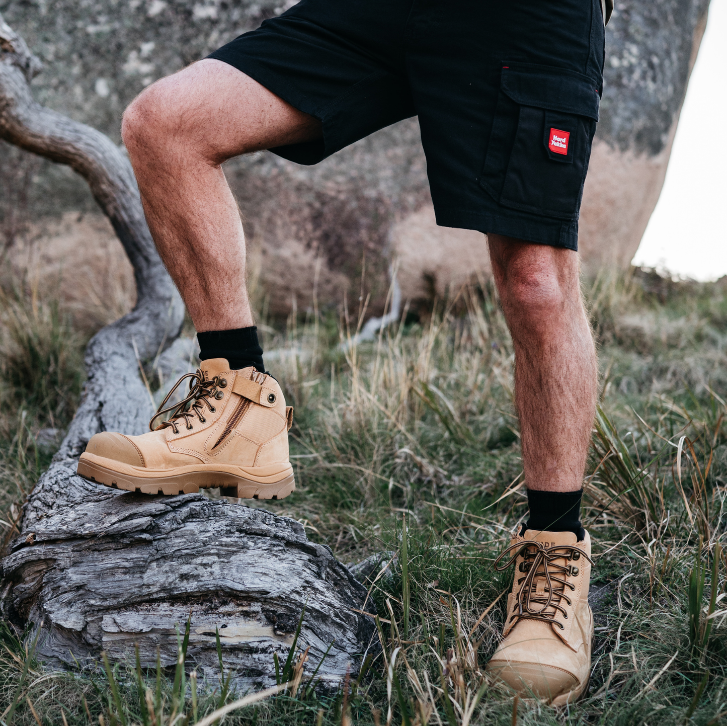 690WZ 6inch Steel Toe Work Boot - Wheat