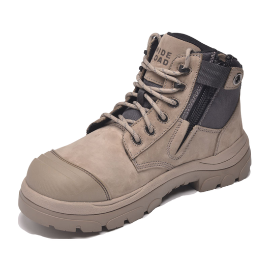 690SZC 6inch Composite Toe Work Boot - Stone