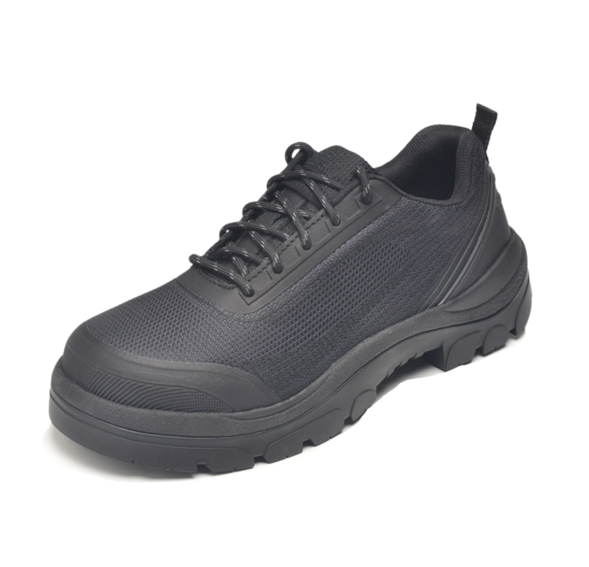 290BSC Low Ankle Composite Toe Shoe - Black – Wide Load Footwear
